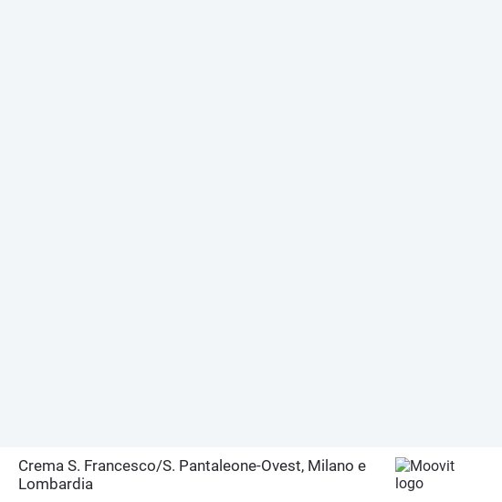 Mappa Crema S. Francesco / S. Pantaleone-Ovest