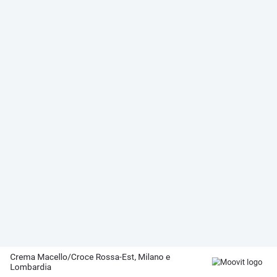 Mappa Crema Macello/Croce Rossa-Est