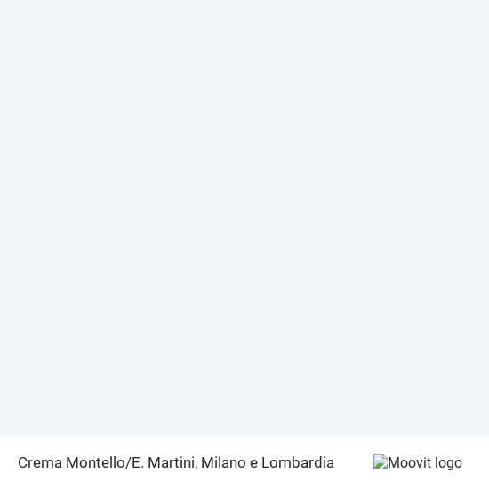 Mappa Crema Montello/E. Martini