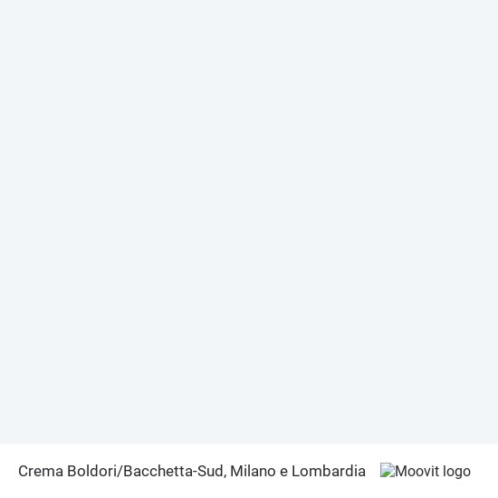 Mappa Crema Boldori/Bacchetta-Sud
