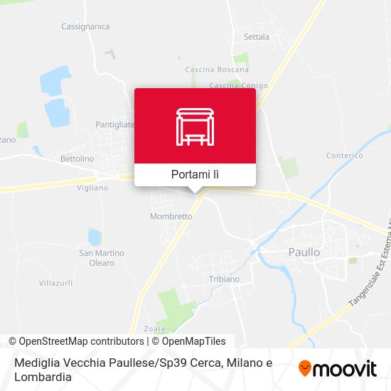 Mappa Mediglia Vecchia Paullese / Sp39 Cerca