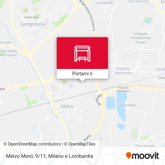 Mappa Melzo Moro, 9/11