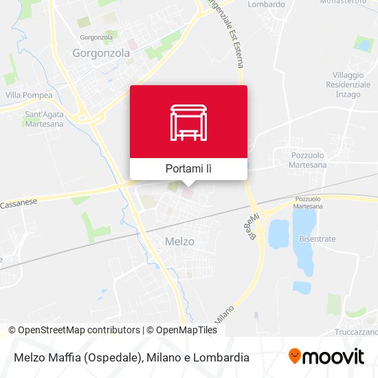 Mappa Melzo Maffia (Ospedale)