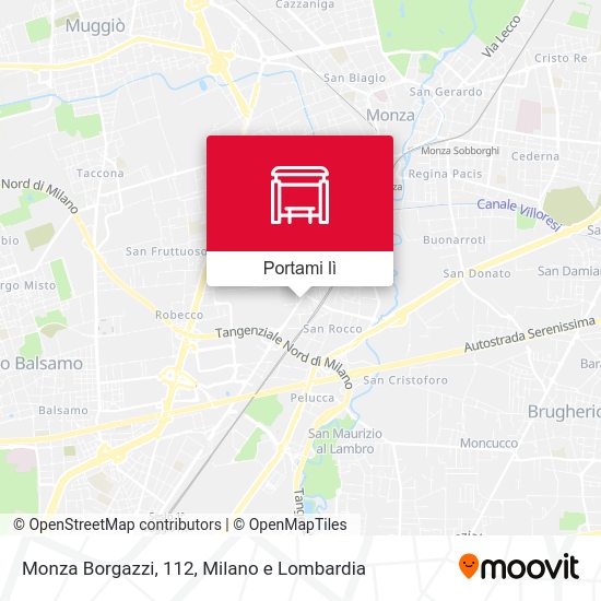 Mappa Monza Borgazzi, 112