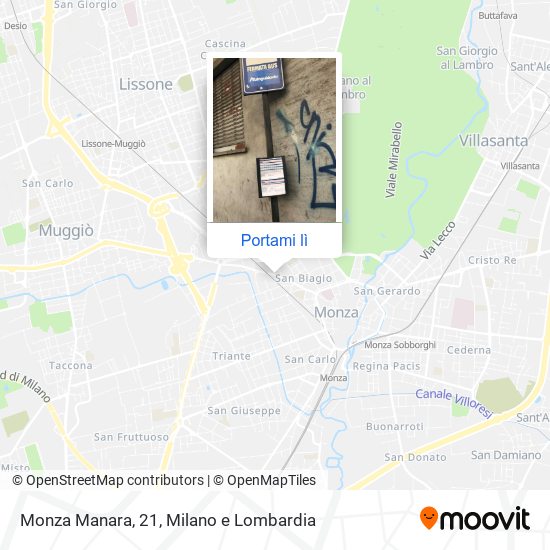Mappa Monza Manara, 21