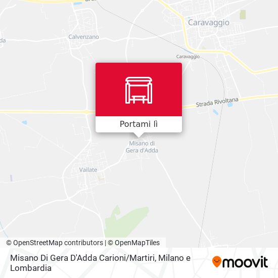 Mappa Misano Di Gera D'Adda Carioni / Martiri