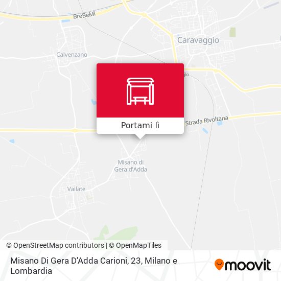 Mappa Misano Di Gera D'Adda Carioni, 23