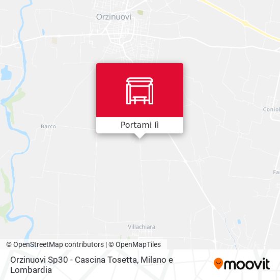 Mappa Orzinuovi Sp30 - Cascina Tosetta