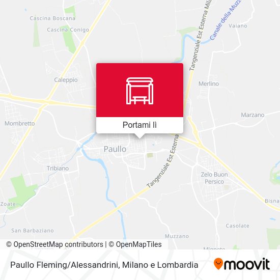 Mappa Paullo Fleming/Alessandrini