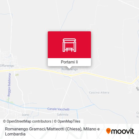 Mappa Romanengo Gramsci / Matteotti (Chiesa)