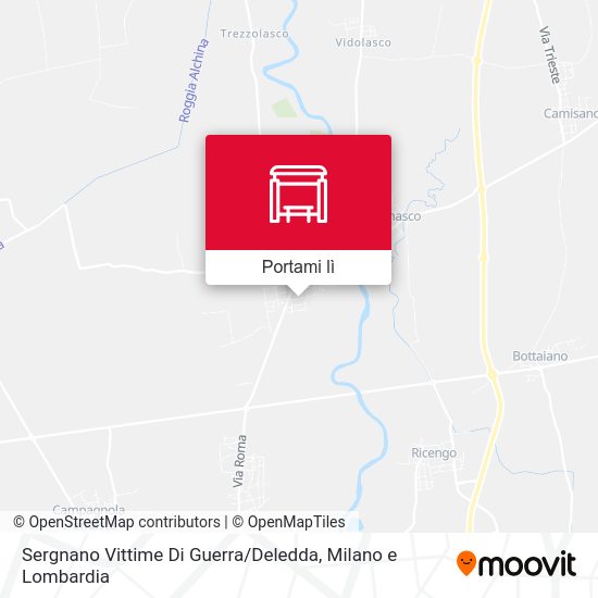 Mappa Sergnano Vittime Di Guerra / Deledda