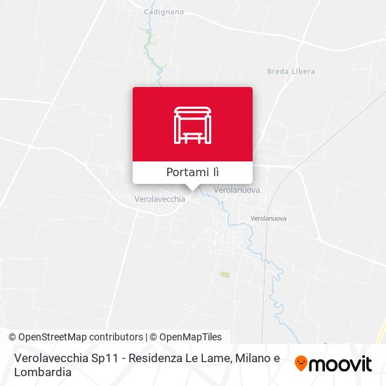 Mappa Verolavecchia Sp11 - Residenza Le Lame