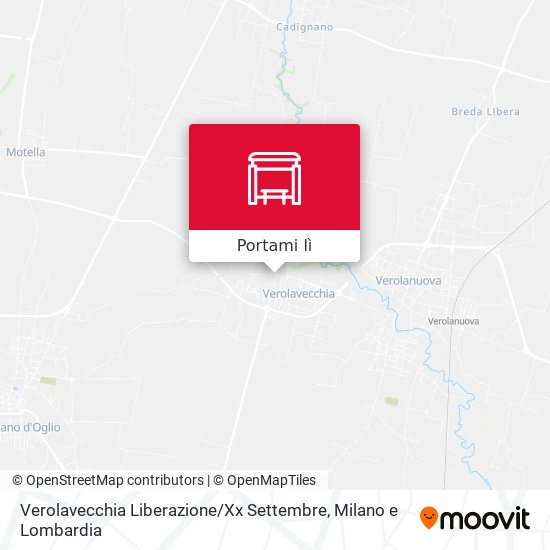 Mappa Verolavecchia Liberazione / Xx Settembre