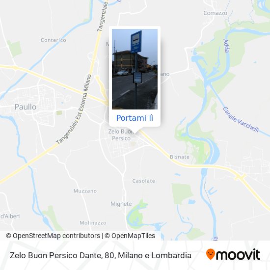 Mappa Zelo Buon Persico Dante, 80