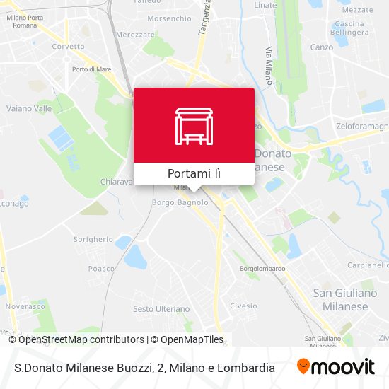Mappa S.Donato Milanese Buozzi, 2
