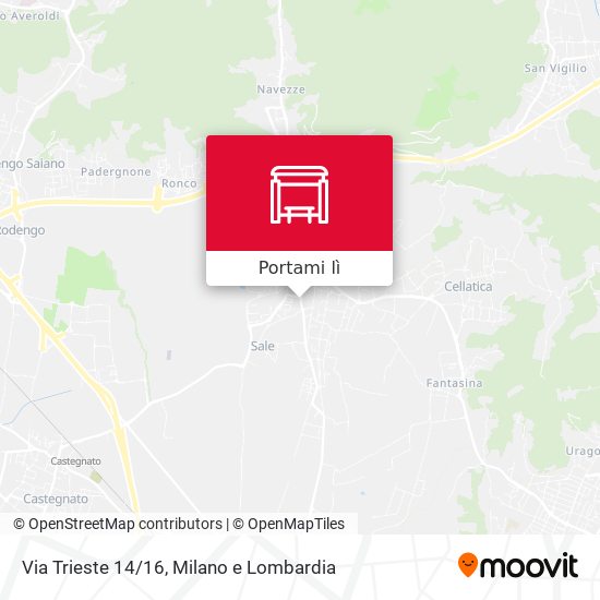 Mappa Via Trieste 14/16