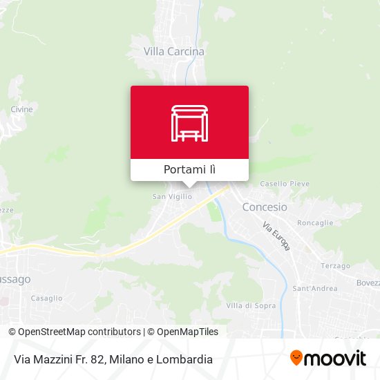 Mappa Via Mazzini Fr. 82