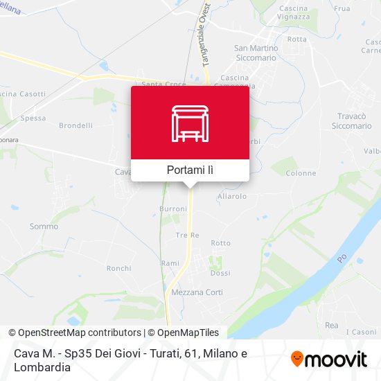 Mappa Cava M. - Sp35 Dei Giovi - Turati, 61