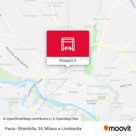 Mappa Pavia - Brambilla, 34