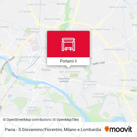 Mappa Pavia - S.Giovannino / Fiorentini