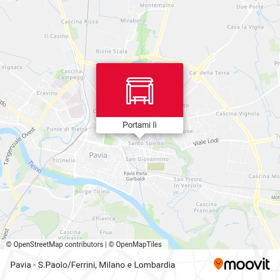 Mappa Pavia - S.Paolo/Ferrini