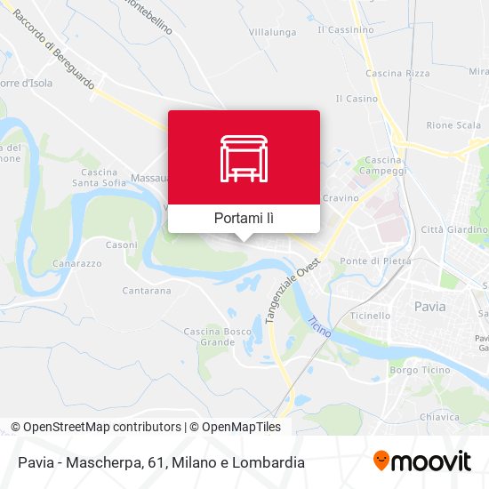 Mappa Pavia - Mascherpa, 61