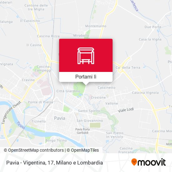Mappa Pavia - Vigentina, 17
