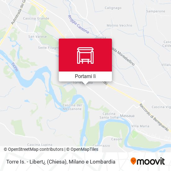 Mappa Torre Is. - Libert¿ (Chiesa)