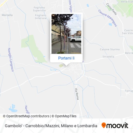 Mappa Gambolo' - Carrobbio/Mazzini
