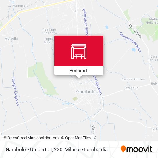Mappa Gambolo' - Umberto I, 220
