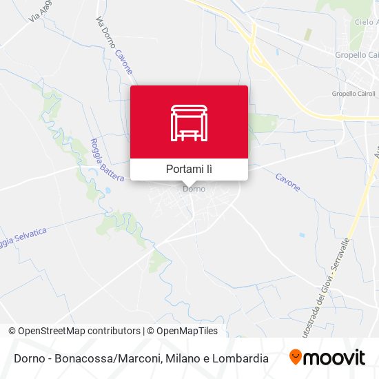Mappa Dorno - Bonacossa/Marconi