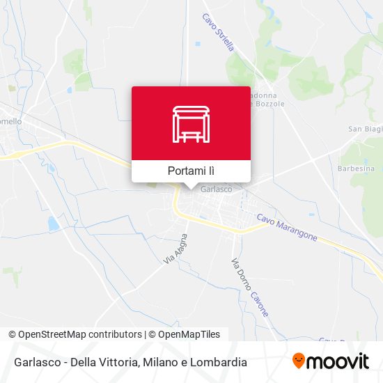 Mappa Garlasco - Della Vittoria