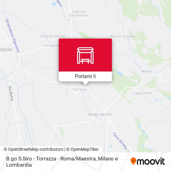 Mappa B.go S.Siro - Torrazza - Roma / Maestra