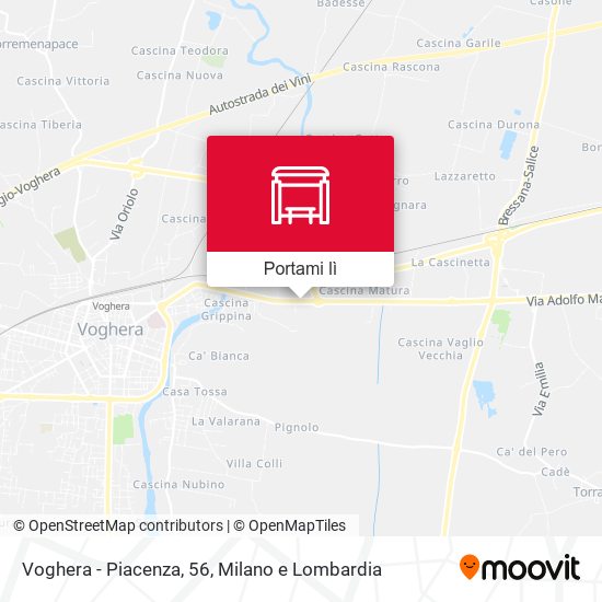 Mappa Voghera - Piacenza, 56