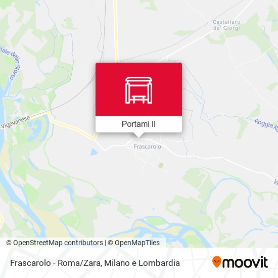 Mappa Frascarolo - Roma/Zara