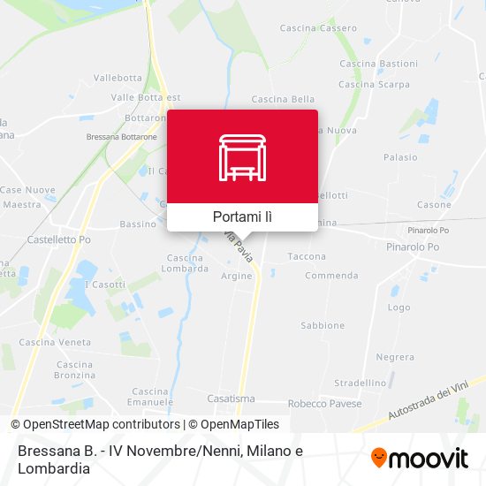 Mappa Bressana B. - IV Novembre / Nenni