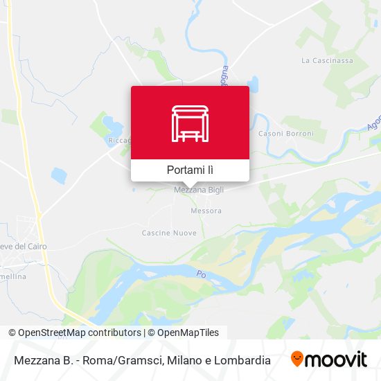 Mappa Mezzana B. - Roma/Gramsci