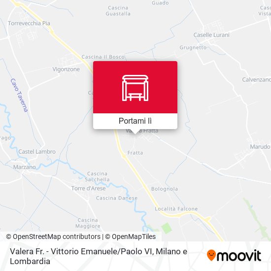 Mappa Valera Fr. - Vittorio Emanuele / Paolo VI