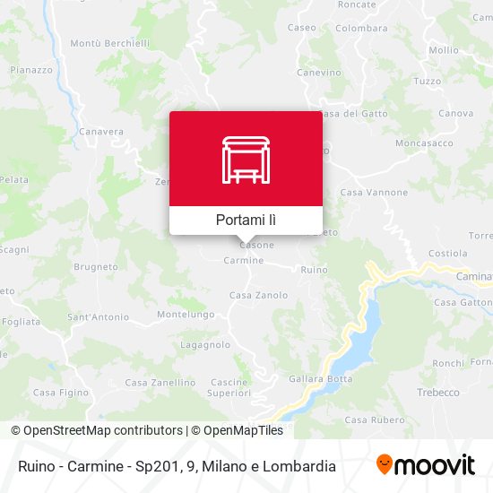 Mappa Ruino - Carmine - Sp201, 9