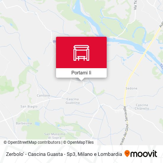 Mappa Zerbolo' - Cascina Guasta - Sp3