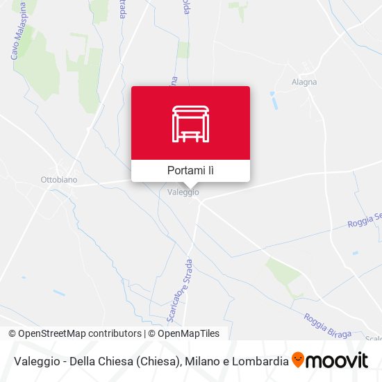 Mappa Valeggio - Della Chiesa