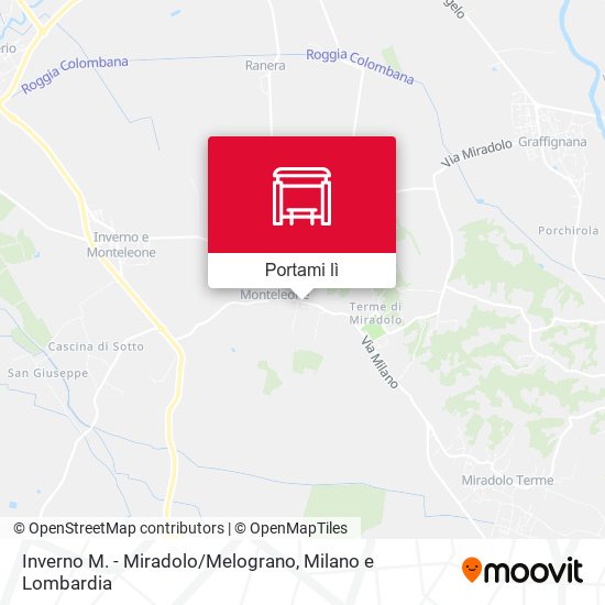 Mappa Inverno M. - Miradolo / Melograno