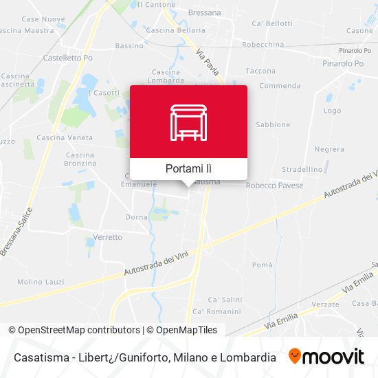 Mappa Casatisma - Libert¿/Guniforto