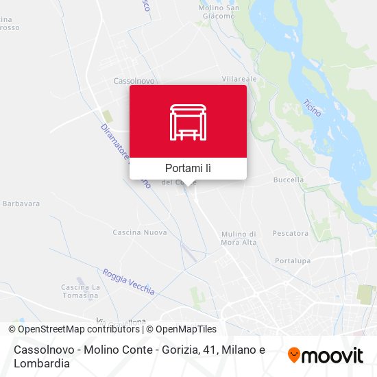 Mappa Cassolnovo - Molino Conte - Gorizia, 41