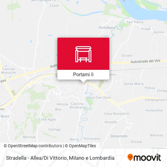 Mappa Stradella - Allea/Di Vittorio