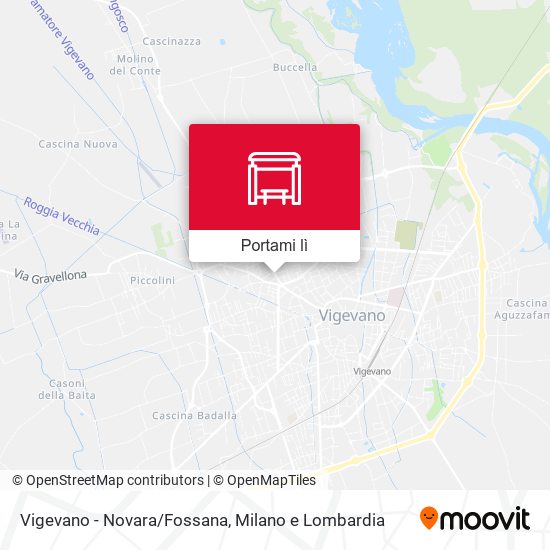 Mappa Vigevano - Novara/Fossana