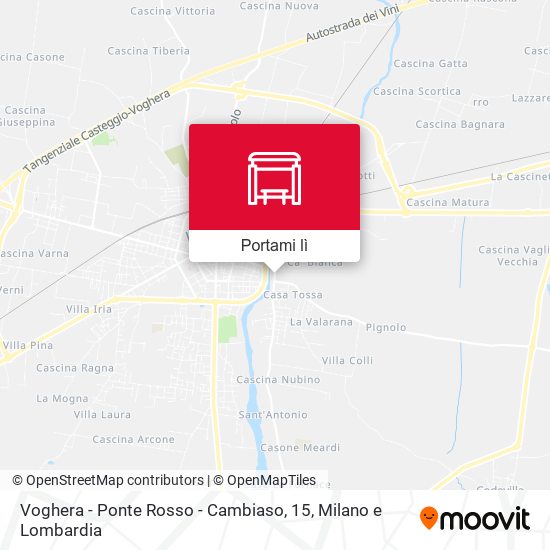 Mappa Voghera - Ponte Rosso - Cambiaso, 15