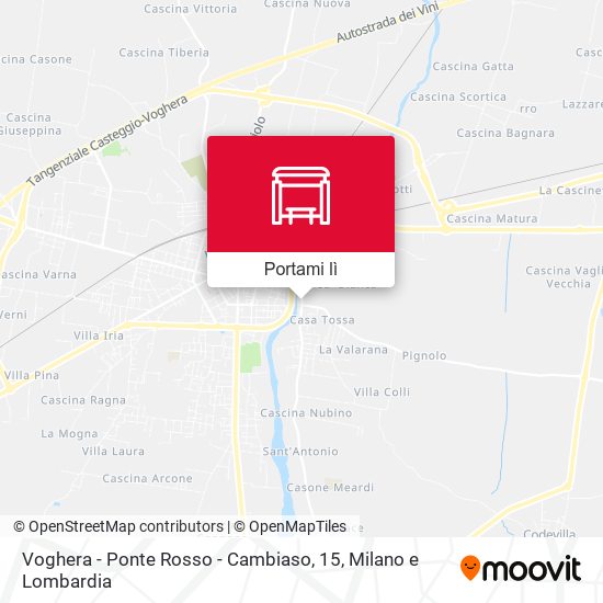 Mappa Voghera - Ponte Rosso - Cambiaso, 15