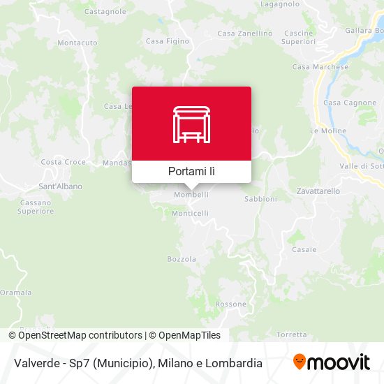 Mappa Valverde - Sp7 (Municipio)