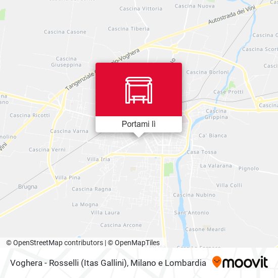Mappa Voghera - Rosselli (Itas Gallini)